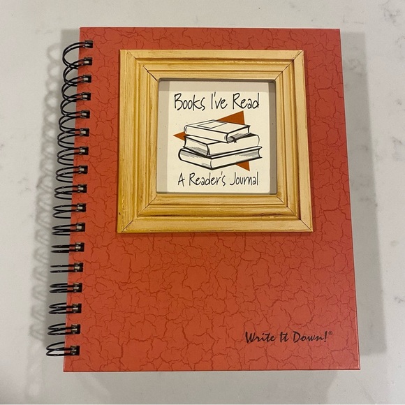 Books I’ve Read A Reader's Journal - Orange Spiral Journal - Picture 1 of 5